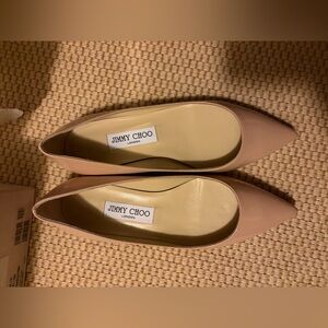 Jimmy Choo Women's Nude Flats